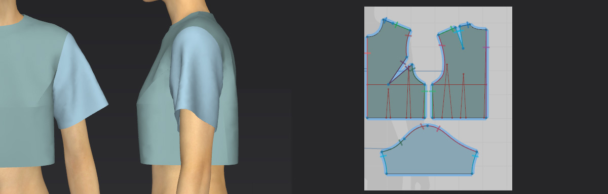 sample garment marvelous designer